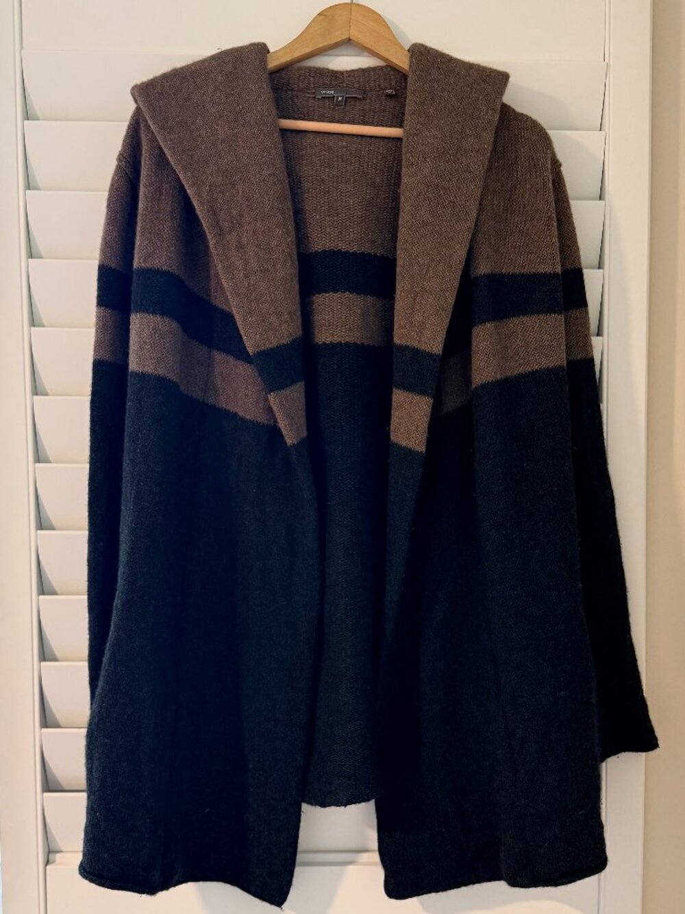 Vince Blanket Sweater Car Coat - Size Medium